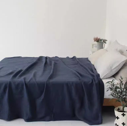 Pure Linen Quilt Cover Linen Bed Sheet