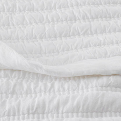 Legends Hotel White Washed Linen Full/Queen Quilt