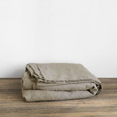 Cotton Linen Single Double Bed Single Sheet