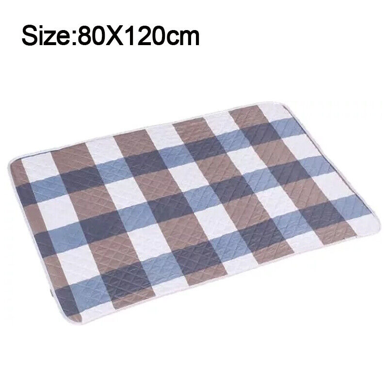 Reusable Incontinence Bed Pad Absorbent Washable Bed Mattress Protector 80X120cm