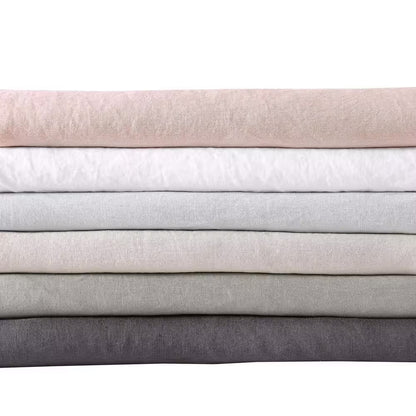 Linen Olive Green California King 4-Piece Sheet Set