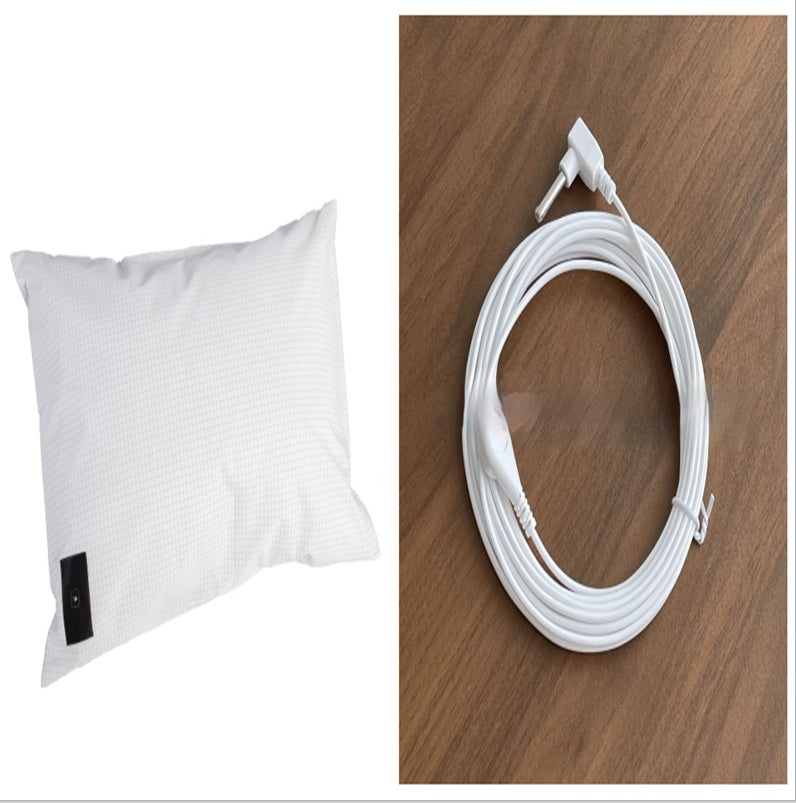 GroundBeds Luxe – Square Conductive Grounding Gas Pillowcase