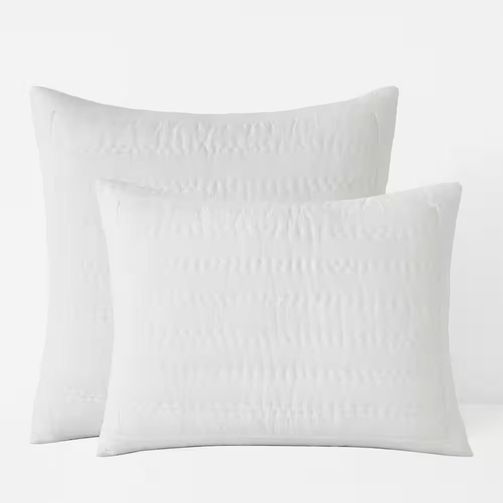 Legends Hotel White Washed Linen Full/Queen Quilt