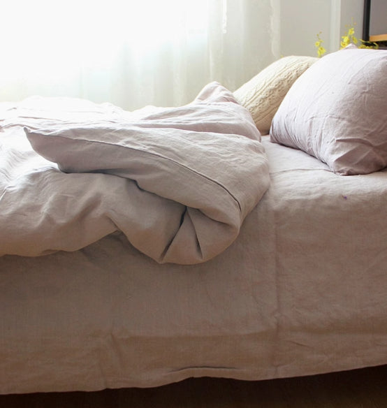 Pure Linen Quilt Cover Linen Bed Sheet