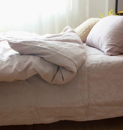 Pure Linen Quilt Cover Linen Bed Sheet