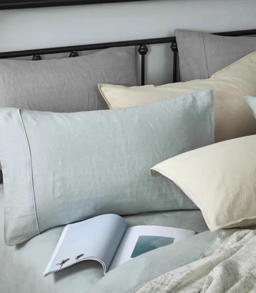 Pure Linen Quilt Cover Linen Bed Sheet