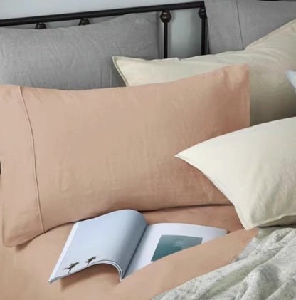 Pure Linen Quilt Cover Linen Bed Sheet