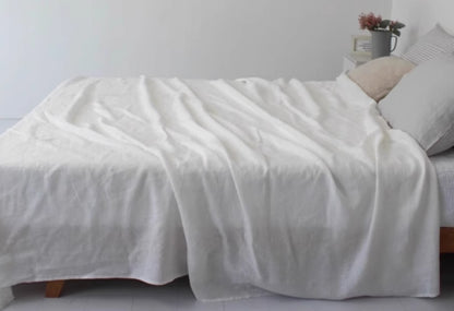 Pure Linen Quilt Cover Linen Bed Sheet
