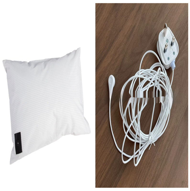 GroundBeds Luxe – Square Conductive Grounding Gas Pillowcase