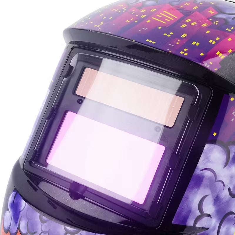 Auto Darkening Welding Helmet Mask For Welders - Arc Tig Solar Power Grinding Office & School Supplies