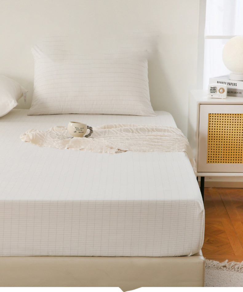 GroundBeds Luxe – Grounded Air Mattress Sheet With Silver Fibre With Grounding Plugs