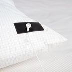 GroundBeds Luxe – Square Conductive Grounding Gas Pillowcase