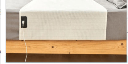 GroundBeds™ Luxe Air Bed Single Cotton Silver Fiber Lattice Conductive Anti-static Improve Sleeping