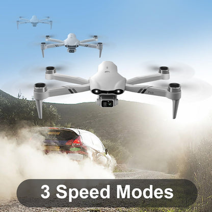 F10 Foldable Drone With Camera For Adults,1080P HD FPV Live Video RC Quadcopter