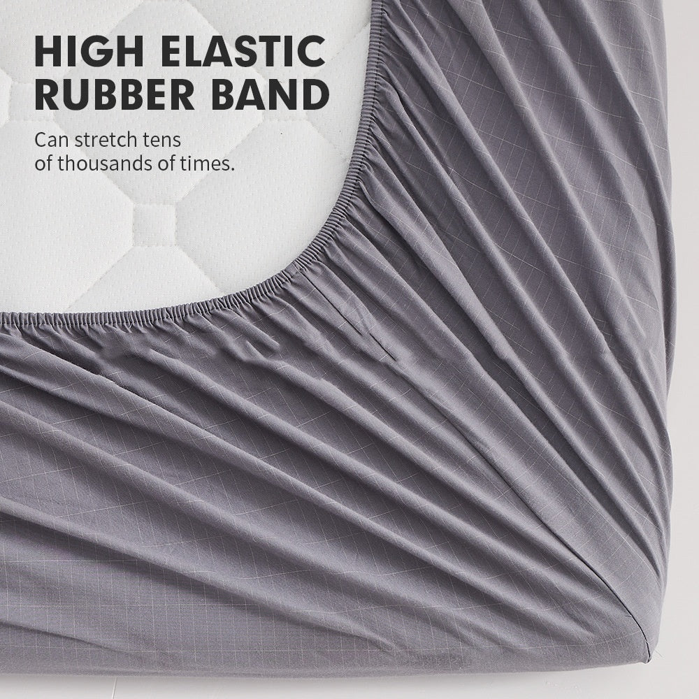 Premium Silver Fiber Antibacterial Anti-static Grounding Fitted Sheet