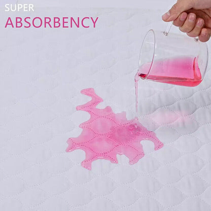 Reusable Incontinence Bed Pad Absorbent Washable Bed Mattress Protector 80X120cm